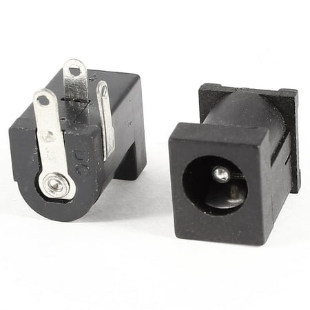 - Unique Bargains 2 Pieces 3 Pin PCB 2.1mmx5.5mm Female DC Jack Socket Connector DC 30V 1.5A