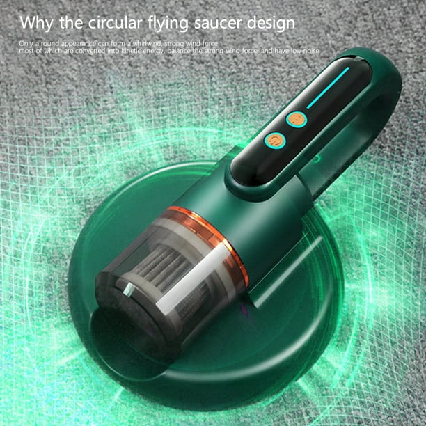 Bed Vacuum Cleaner, Mattress Vacuum Cleaner 3.5KPa Handheld Deep Mattress  Cleaner High-Frequency Double Beat, Suitable for Bedding, Sofa, Other  Fabric Surfaces 