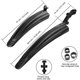 thumbnail image 5 of Bicycle Fender Kit, Portable Adjustable Road Mountain Bike Bike Typing Tire Mountain Road Bike Front And Rear Fender Fenders (1 Pair - Black), 5 of 5