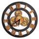 thumbnail image 1 of Reloj de pared con números romanos de 38 cm, reloj de engranaje decorativo de madera Vintage Kuyhfg Bienvenido a Kuyhfg, 1 of 1