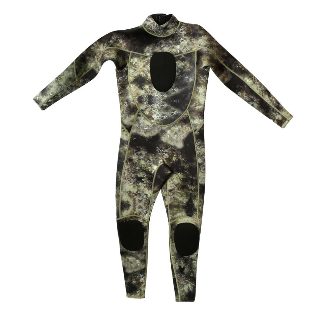 Men's Camouflage Full Body Diving Surfing Spearfishing Wetsuit Xxxl 