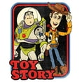 thumbnail image 2 of Girl's Toy Story Retro Buddy Frame  Graphic Tee White X Large, 2 of 4