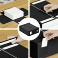 thumbnail image 2 of SpaceAid 4 Pack Sheet Organizers and Storage, Queen & King Size, Black, Fabric, 2 of 6