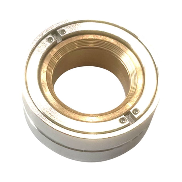 Bewildely Anillo giratorio Ocio Anillos interesantes Juguete relajante duradero Recreación Adultos Mujeres Hombres al aire libre Juguetes Plata