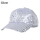 thumbnail image 5 of Ladies Men Glitter Sequins Baseball Cap Buckle Back Party Cap Outdoor Adjustable, 5 of 5