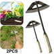 thumbnail image 1 of Pala Acero para Deshierbe Herramienta Agrícola Mano Azada Hueca Rastrillo Agrícola 2 Uds., 1 of 8