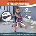 thumbnail image 5 of YBIKE Pewi Elite Bike Walking Ride On Toy, Purple (YPIW5), 5 of 5
