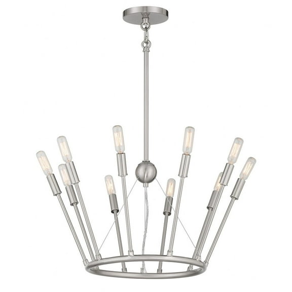 P1680-084-George Kovacs Lighting-Royalty - 10 Light Chandelier -Traditional Installation