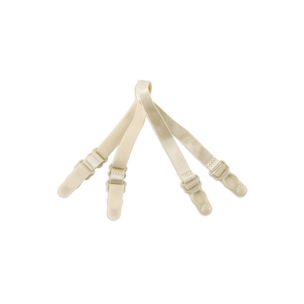Unique Bargains Elastic Nonslip Bra Shoulder Strap Clips Holder for