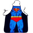 thumbnail image 1 of Sup man Apron Anime Cartoon,Couple Apron Kitchen Funny P onality Originality Cooking Chri tma Gift, 1 of 2