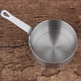 thumbnail image 3 of Naiovety 2 unids/set pequeño juego de sartén y olla fácil de transportar y ligero de acero inoxidable sartén para salsa olla para Fideos Cocina y Comedor 50ml, 3 of 6