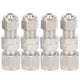 thumbnail image 2 of Accesorio de compresión de virola de 4 piezas Conector de mamparo recto de 2 toques Acero inoxidable 304Ф8x6 VoborMX herramienta, 2 of 8