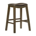 thumbnail image 4 of Topline Home Furnishings Pub Height Stool, Faux Leather, 4 of 5