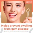 thumbnail image 3 of Hilo dental en porta-hilo Plackers Gum Defense con aceite de coco, 75 unidades, 3 of 8