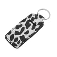 thumbnail image 5 of Unique Bargains Lipstick and Perfume Cover Handbag Charm Colorful 1 Pc Black White, 5 of 5