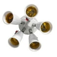 thumbnail image 4 of 360 Degrees Adjustable 2/3/4/5 in 1 E27 Splitter Socket Adapter E27 Standard LED Bulbs Adjustable For Office Hallway, 4 of 9