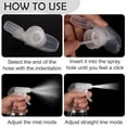 thumbnail image 5 of Armscye 16.9oz/500ml Empty Spray Bottles 4 Sets, Adjustable Mist/Jet Nozzle Leakproof Refillable Bottles for Cleaning, Hair, Essential Oils, Adjustable Mist, Stream Nozzle, 5 of 7