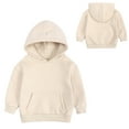 thumbnail image 2 of Hoodies Khaki Hoodie Casual Long Sleeve Sweatshirts Jackets Warm Fall Winter Clothes r Girl Clothes 4-5 Years Boys Girls Fashion, 2 of 6