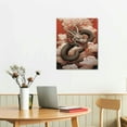 thumbnail image 2 of Awypu  Dragon Wall Art poster, Chinese Style Dragons, Cool Wall Decor, Canvas Print About Canvas Art Poster And Wall Art Picture Print Modern Family Bedroom Decor Posters, 2 of 4