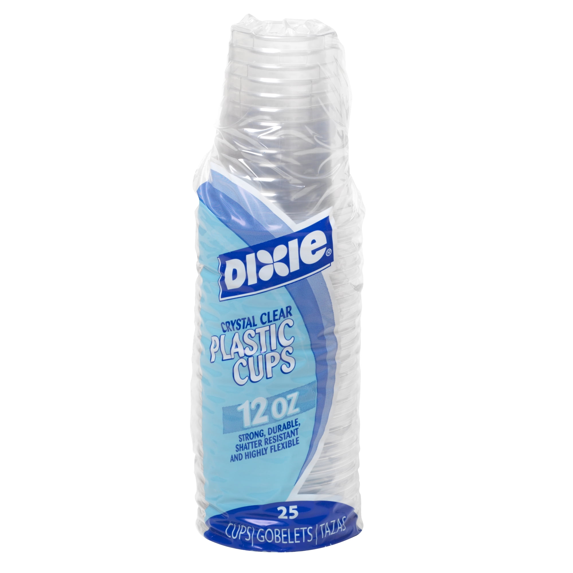Dixie 16 oz. PETE Plastic Cold Cups by GP PRO (Georgia-Pacific); Clear;  CPET16DX; 500 Cups (25 Cups …See more Dixie 16 oz. PETE Plastic Cold Cups  by