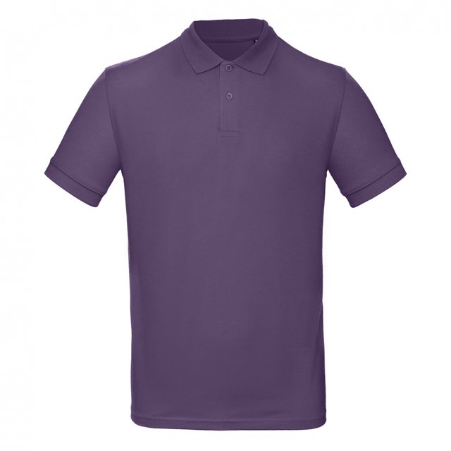 B&C - Polo modelo Inspire para hombre (Paquete de 2) (Ultravioleta)
