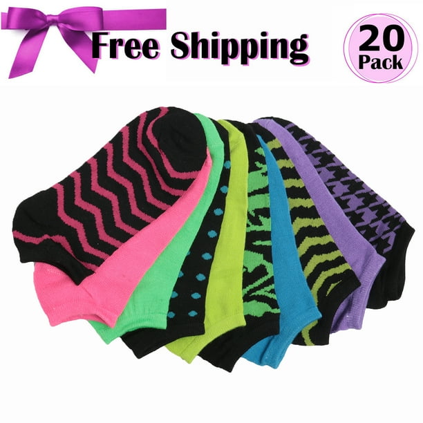 Download Tipi Toe - Tipi Toe Women's 20 Pair No Show Socks ...