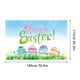 thumbnail image 3 of Easter Banner Holiday Decorations Eggs Bunny Banner Cloth Holiday Party Photo Background, Banner Decoración Pascua Huevos Conejo, Festivo Party Photo Background, para Eventos, ideal para, 3 of 9