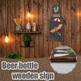 thumbnail image 1 of Fiudx Liquidación navideña Letrero de madera para decoración de ocio y vacaciones, decoración para bar de cerveza y restaurante, 1 of 7