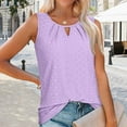 thumbnail image 2 of Summer Tops for Women Apparel Short Long Sleeve Tee for Women Athletic Wear Tops Short Sleeve Shirt Workout Shirts Loose Medium T Shirts Stretch Tee Womens Tech Purple M, 2 of 4