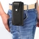 thumbnail image 2 of Sywqhk Riñonera De Moda Para Hombre, Tarjetero Pequeño De Cuero, Cinturón, Monedero (Negro) Sywqhk Para estrenar, 2 of 4