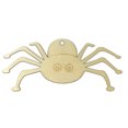 thumbnail image 2 of Worallymy 10 unids/set de madera para fiesta de Halloween accesorios de decoración letras gato araña bruja murciélago fantasma colgador adorno colgante Worallymy JD735804758, 2 of 3