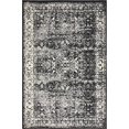 thumbnail image 2 of Unique Loom 3134675 4 x 6 ft. Imperial Bosphorus Rectangular Rug, Black, 2 of 5