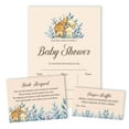 thumbnail image 4 of Inkdotpot Set Of 30Jungle Animals Baby Shower Invitations-Diaper Raffle Tickets And Baby Shower Book Request Cards Gender Neutral Invites Its A Boy Its A Girl, 4 of 8