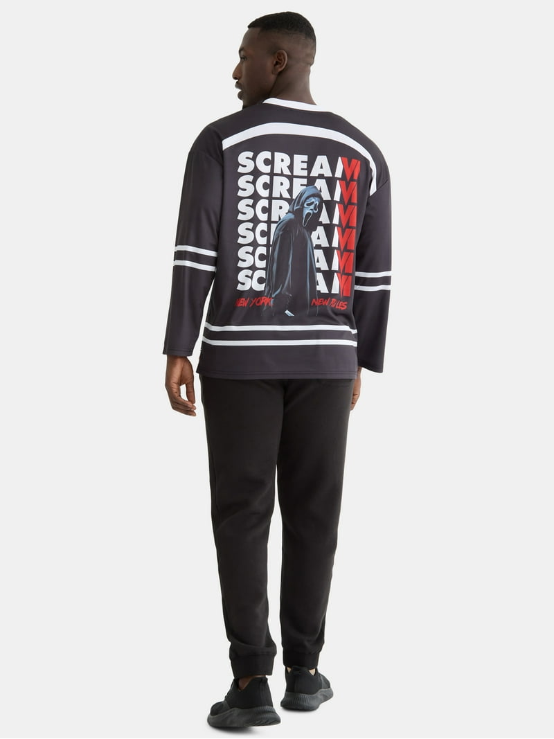 Fun World Scream Ghostface Hockey Jersey - XS-3XL Sizes - Walmart.com