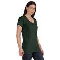 thumbnail image 2 of Inkmeso Inkmeso T-shirt à Col Rond pour Femmes Manches Courtes Été Basique, 2 of 7