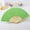 fan portable, variant on Folding Hand Held Fan With Lace Silk Pattern, 7-Inch Size, Solid Color Design, 1 Piece Pack For Dance Wedding Party Events And Decorative Purposes, Lightweight And Portable