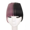 thumbnail image 3 of Aojekbee Fake Hair Bangs for Women Invisible Seamless Natural Black/Brown/Blonde Hair Bangs Hair Extension, 3 of 3