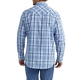 thumbnail image 2 of Wrangler® Men's and Big Men's Regular Fit Long Sleeve Western Shirt, Sizes S-5XL, 2 of 3