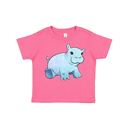 

Inktastic Cute Baby Hippo Gift Toddler Boy or Toddler Girl T-Shirt