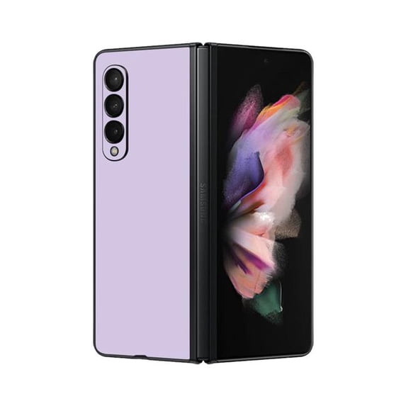 MightySkins SAGZFO3-Solid Lilac Skin Compatible with Samsung Galaxy Z Fold 3 - Solid Lilac