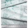 thumbnail image 3 of Soimoi Cotton Poplin Fabric Elephant & Wheel Panel Print Fabric by the Yard 56 Inch Wide, 3 of 3
