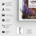 thumbnail image 4 of Wynwood Studio Fashion and Glam Wall Art Canvas Prints 'N1 Purple Love Paris' Perfumes - Purple, Gold, 4 of 5