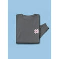 thumbnail image 3 of Candy Bandages W Face Sweatshirt Women -Image by Shutterstock, Female Small, 3 of 4