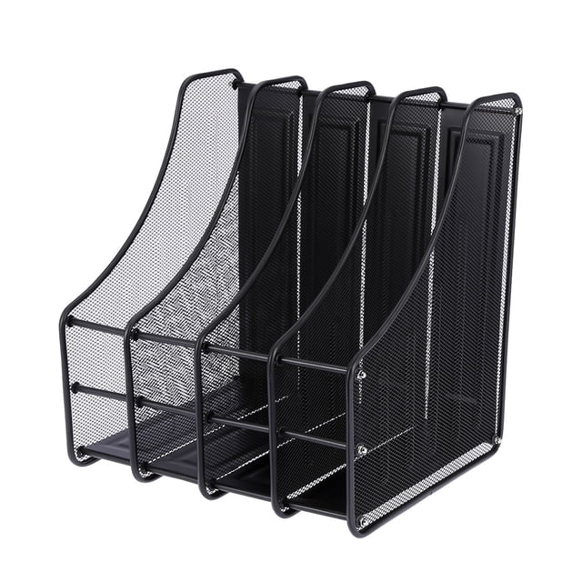 Portadocumentos vertical Amonsee de gran capacidad color Negro 28x34,5x35cm