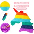 thumbnail image 3 of Juguete sensorial Push Popper Fidget HUOGUO, tamaño grande, 100 000 burbujas, 3 of 5