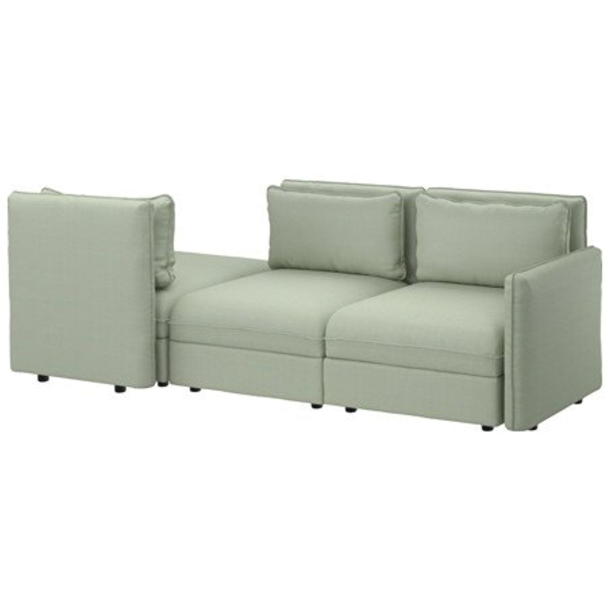 Ikea Sleeper sectional, 3seat, Hillared green 10204.20817.346