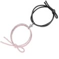 thumbnail image 3 of Pulsera de Amistad a juego para parejas, amantes minimalistas, cuerda trenzada magnética, 1 ud., 3 of 4