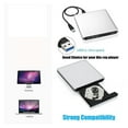 thumbnail image 2 of Ultra Slim External Optical Drive DVD Players Blu-Ray Writer Reader CD/DVD Burner, 2 of 5