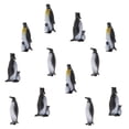 thumbnail image 1 of 12 Pingüinos Plástico en Miniatura Zulema Figuras de animales de pingüino, 1 of 8
