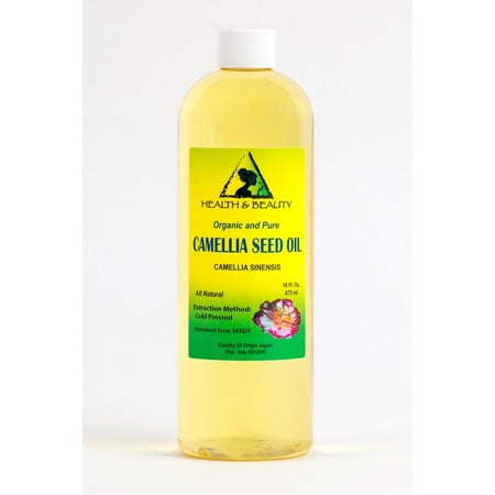 Camellia Seed Oil - CAMELLIA / CAMELIA SEED OIL ORGANIC CARRIER COLD PRESSED 100% PURE 16 OZ